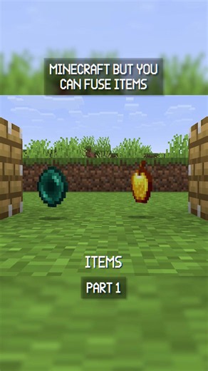 Minecraft, But You Can Fuse Items! Part 1 #minecraft #wisp #mcyt #minecraftbut