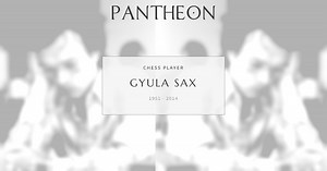Gyula Sax Biography | Pantheon