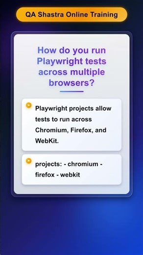 Run Playwright Tests Across Multiple Browsers