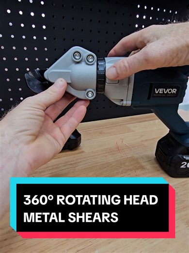 VEVOR 360° Rotating Head Metal Shears