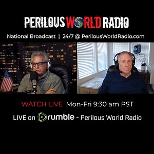 Alan and David Masters on Perilous World Radio. Watch LIVE Every Weekday 9:30am - 11:00am PST Join us and Call in @ 800-866-8883 Watch: Rumble.com - Search: Perilous World Radio Listen: www.perilousworldradiocom | Roy Masters