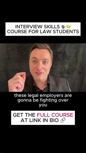 This Course Could Change Your Law Career #interviewskills