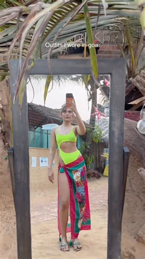 Ishani Mitra on Instagram: "These are SOME OF THEM, didn’t shoot all of them cause too many hojate 😭 Red outfit: Bikini top: @therok.force Bikini bottom: @womanlikeu.wlu Pants: @savana Second fit: Green top: @zara Skirt: @savana 3rd fit: Blue scarf: forgotten the brand Skirt: @the_clothingfactory 4th fit: @savana 5th fit: Swimsuit: @zara Scarf: @hm 6th fit: Blue bikini: @westsidestores Net dress: @missmosaofficial 7th fit: Green bikini: @hm Pants: @fancypantsofficial 8th fit: Bikini + shorts: @