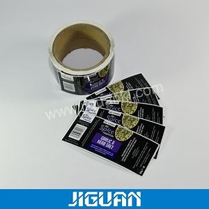 [Hot Item] Factory Custom Color Round Adhesive Shipping Label Stickers