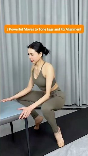 3 Simple Yet Powerful Home Exercises to Transform Thick, Crooked Legs into Toned, Straight Legs