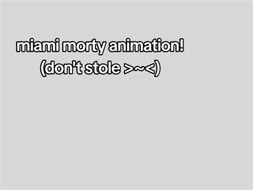 Miami Morty Animation – A Rick and Morty Edit