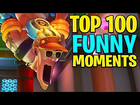 Top 100 Funny Moments that will leave you Laughing! - Overwatch
