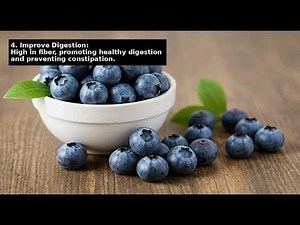 Blueberry benefits video frames