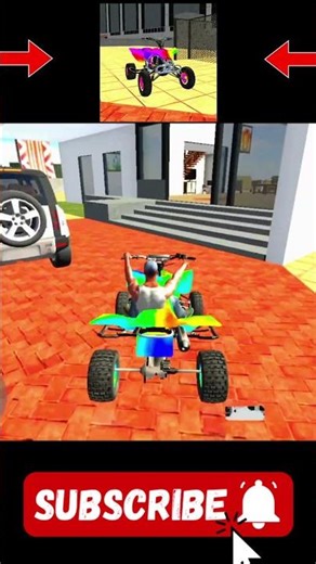 Franklin Vehicle Challenge 🤯#shorts #indianbikedriving3d #gta