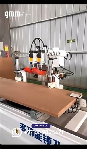 The MZHMX 4000 is a CNC Door Lock Hole and Hinges Machine designed for precision and efficiency. This machine is ideal for door manufacturing industries, allowing for:- *Accurate lock hole and hinge recesses*: Ensuring smooth door operation and secure locking mechanisms.- *High-speed processing*: Increasing productivity and reducing production time. #woodworking #fitout #wood #carpentry #joinery #bespokejoinery #slidingtablesaw #tablesaw #sicar #sicarsaw #circularsaw #edgebander #edgebending #cn