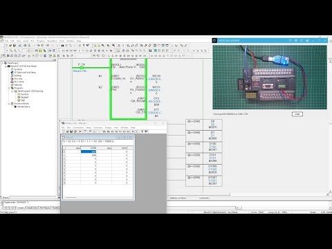 Modbus RTU Slave PLC Omron CP1H