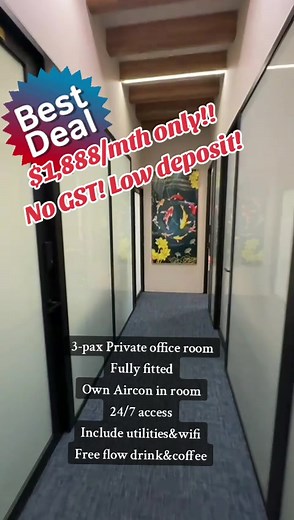 #cbd #sgoffice #wework #justco #sme #startup #coworking #coworkingspace #sgfyp #sgtiktok #fyp #viral #office #sgcbd #serviceoffice #shophouse #amoystreet #telokayer #nexgenoffice