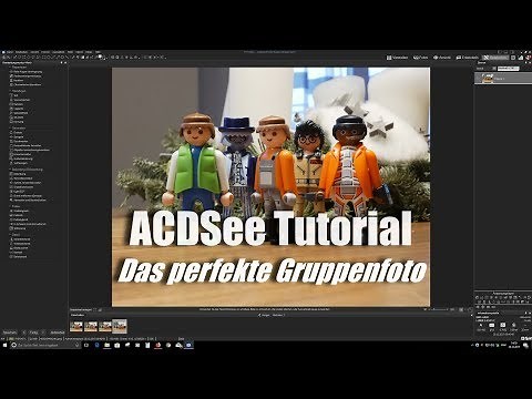 ACDSee 2018 Tutorial | Das perfekte Gruppenfoto | Gesichter / Personen austauschen