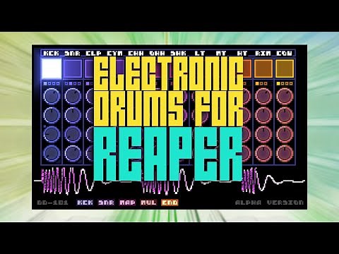 FREE electronic drums for REAPER - Saike Dum Drums DD-101 JSFX