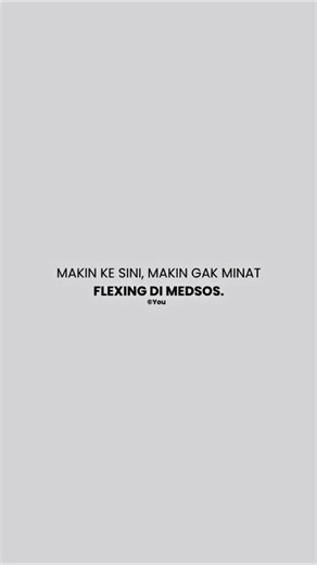 Kata-Kata Ga Suka Flexing: Hidup Tenang, Rekening Aman
