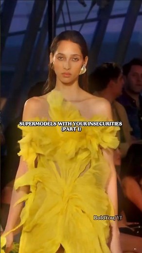 SuperModels with your Insecurities Pt.1 #shorts #confidence #model #runway #youtubeshorts #fyp #cat