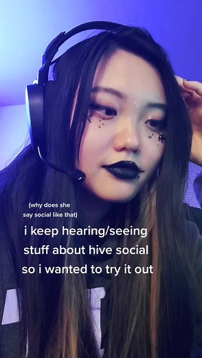 i just wanted to see what it was like :c #fyp #hive #hivesocial #android