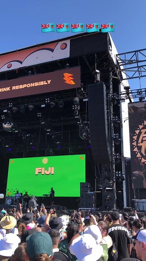 Live Performance by George Fiji Veikoso Celebrating Victory against Georgia
