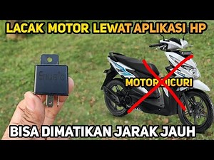 Canggih banget! GPS yang bisa mematikan motor jarak jauh
