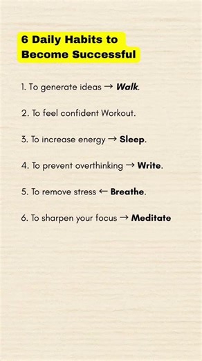 6 Daily Habits That Will Make You Successful (Change Your Life Today!)