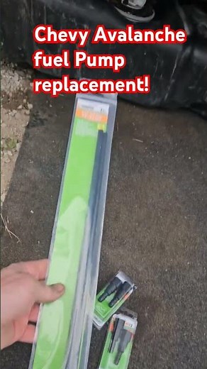 Chevy Avalanche Fuel pump replacement.