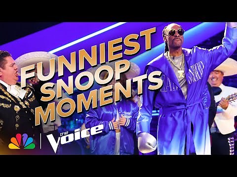 Coach Snoop's Most Hilarious Catchphrases | The Voice | NBC