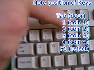 Make a jukebox interface from an old keyboard - mame style !