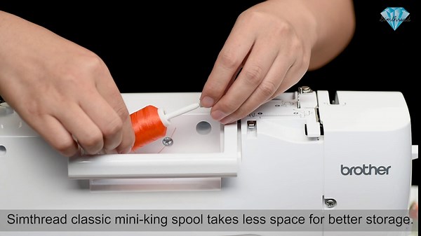 Amazon.com: UV Resistant - Simthread 100% Polyester Bonded Thread Tex 69 (12wt) - 250 Yards x 2 Spools NP-Steel