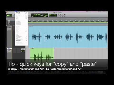 Pro Tools Tutorial for Voice-Overs