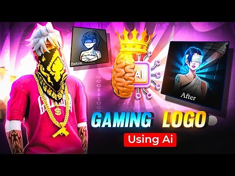 Edit This Viral Free Fire 🔥 Gaming Channel Logo Using Ai in 2025 / Gaming Channel Logo Using Ai 😎