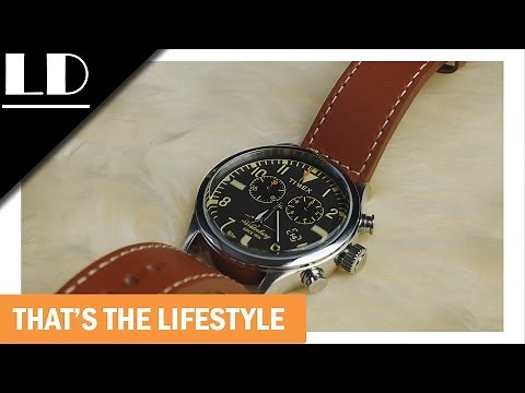 Timex + Red Wing Waterbury Chronograph watch review! A must have!