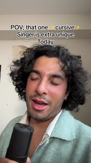 Exploring the Unique World of Cursive Singing