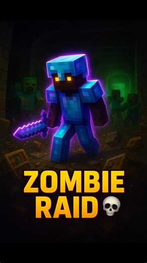 Zombies Invaded the Stronghold! 💀⚡ | Hardcore Minecraft