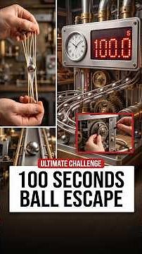 1.40 Seconds Neon Ball Escape Countdown Timer #Timer #HourTimer