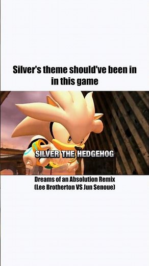 Silver's Theme Should've Been in Sonic Generations