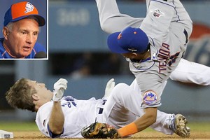Terry Collins sees dangerous flaw in MLB’s Utley solution