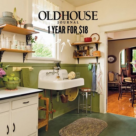 Subscribe to Old House Journal and get 2 FREE gifts! Old House Journal helps you restore, repair, decorate your home, and more! We cover the big renovation projects and finer details, too, from finishes to furnishings. | Old House Journal