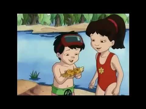 Dragon Tales Swimming