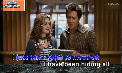 Hugh Grant & Drew Barrymore - Way Back Into Love (Lyrics) 1080pHD_超清
