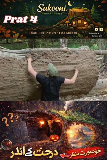 😱 "A Secret House Inside a Tree?!"
