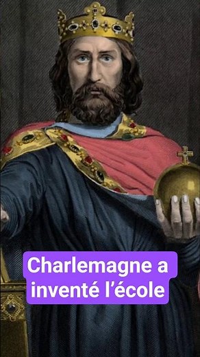 Did Charlemagne invent school? 🏫#History #Charlemagne #School