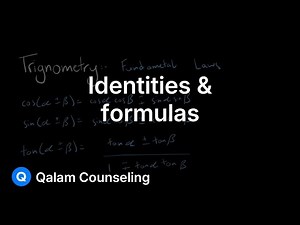 NET Math (Pre-Engineering) | Identities and Formulas | Qalam Counseling