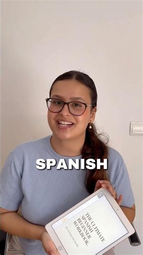 Spanish beginners start here: #spanishworkbook #learnspanishbeginner #spanishpractice #viral #fyp