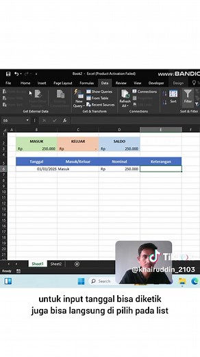 Cara Membuat Laporan Keuangan dengan Excel