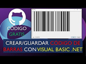 como generar codigos de barra en VB.NET con BarcodeLib | Tutorial Completo