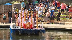 San Antonio's Armed Forces River Parade kicked off holiday weekend