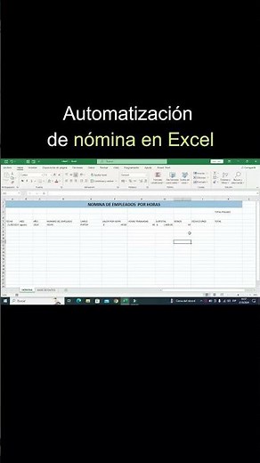 Payroll Automation in Excel