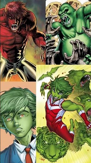 Why Beast Boy Isn’t Red Like Animal Man | The Hidden Truth DC Never Told You!
