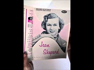 Jean Shepard - I Thought Of You (1955 Music Video) | #72 Country Song
