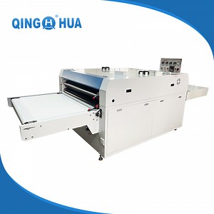 [Hot Item] Textile Heat Press Fusing Machine/ 900mm Fabric Belt Cloth Collar Fusing Press Machine/Continuous Leather Bonding Machine